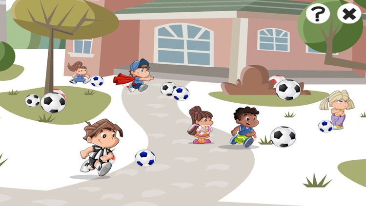 A Soccer Learning Game for Children: Learn about football