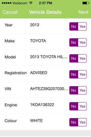 OUTsurance Service Provider screenshot 2