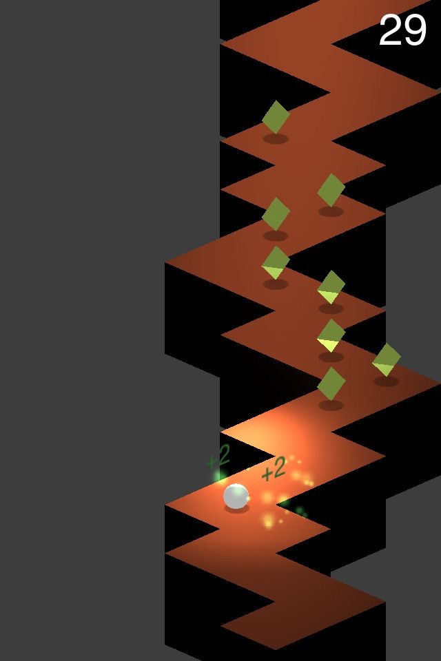 Impossible Zig-Rush On The Go Endless Arcade Game screenshot 3