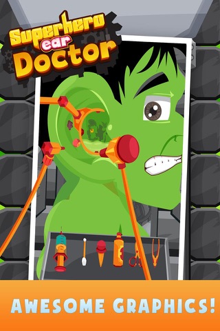 Superhero Ear Doctor Adventure screenshot 4