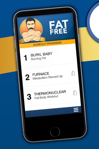 FatFree Fitness for iPhone (Burn FAT Fast Workout) screenshot 2