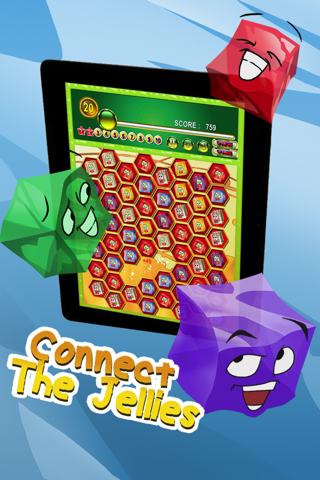 Cube Jelly Match Puzzle Game screenshot 2