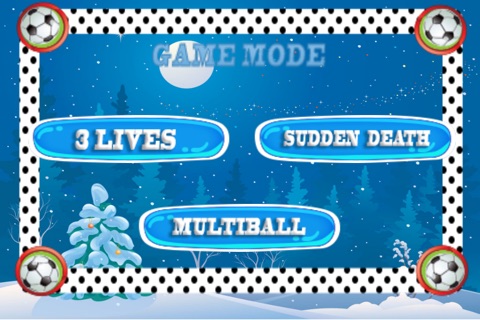 Christmas Snow Ball Kicker Pro - best virtual football kicking game screenshot 2