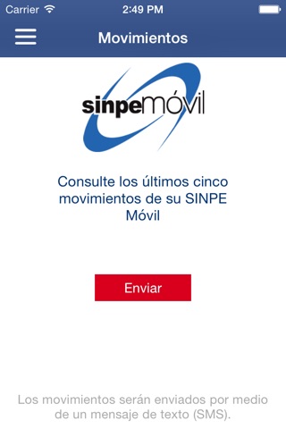 BCR SINPE Móvil screenshot 3