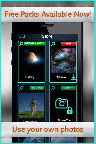 Daily Space Puzzle Free 4 Kids Sci-Fi Jigsaw Collection screenshot 2