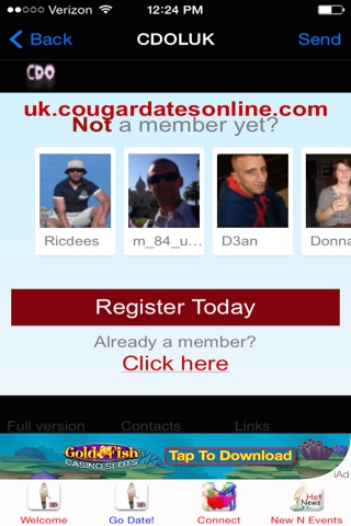 Cougar Dating U.K.S.N. # 1 Cougar Dating Social Network in the U.K. screenshot 3