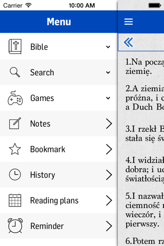 Polish Bible screenshot 4