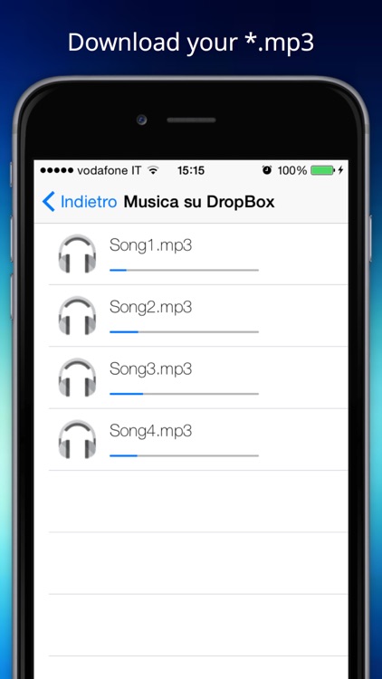 Music Download and Player Streaming for Dropbox