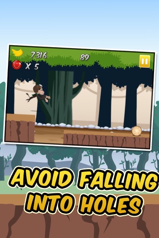 Banana Monkey Run PRO - Crazy Spider Jump Minion Fun Rush screenshot 4