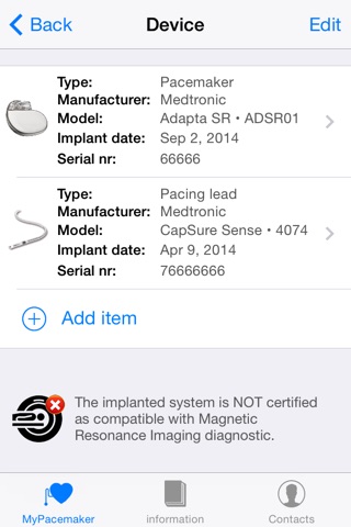 MyPacemaker screenshot 3