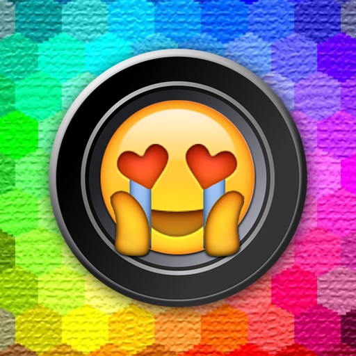 Emoji Stickers Camera (Photo Effects + Camera + Stickers + Emoji + Fun Words Meme)