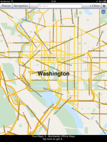 Washington D.C. - Offline Mapのおすすめ画像1