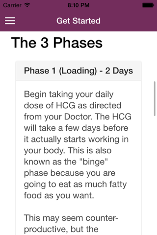 HCG Diet Guide - Weight Loss screenshot 4