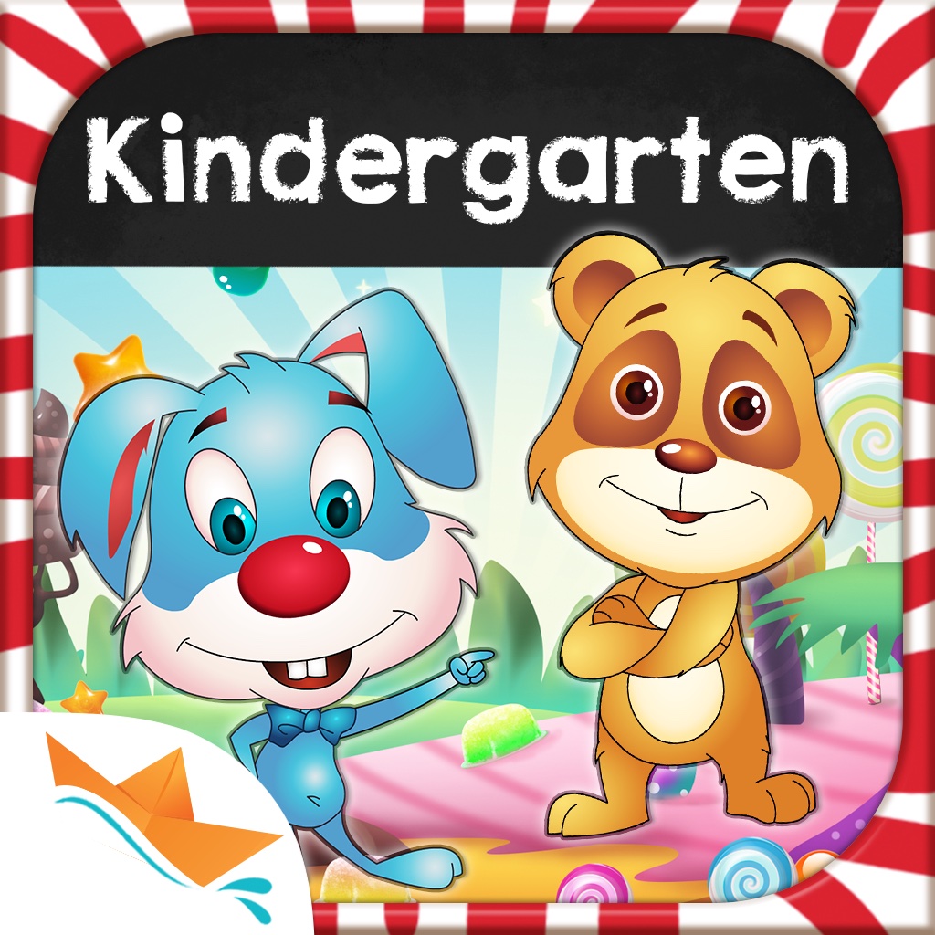 Candy Town Kindergarten - Kids educational app icon