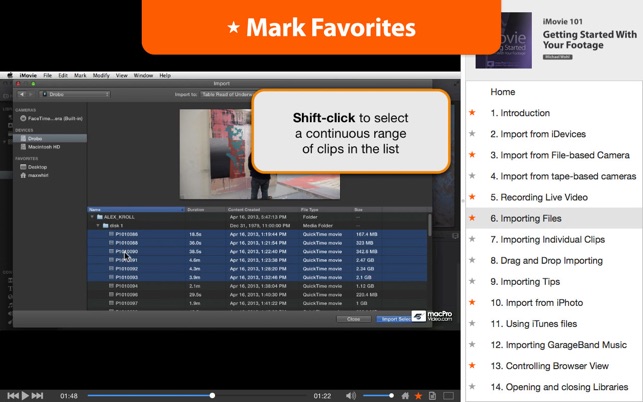 Course For iMovie 101 - Getting Started With Your Footage(圖4)-速報App