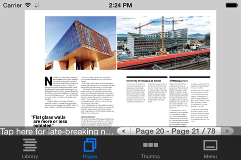 Glass Magazine App screenshot 3