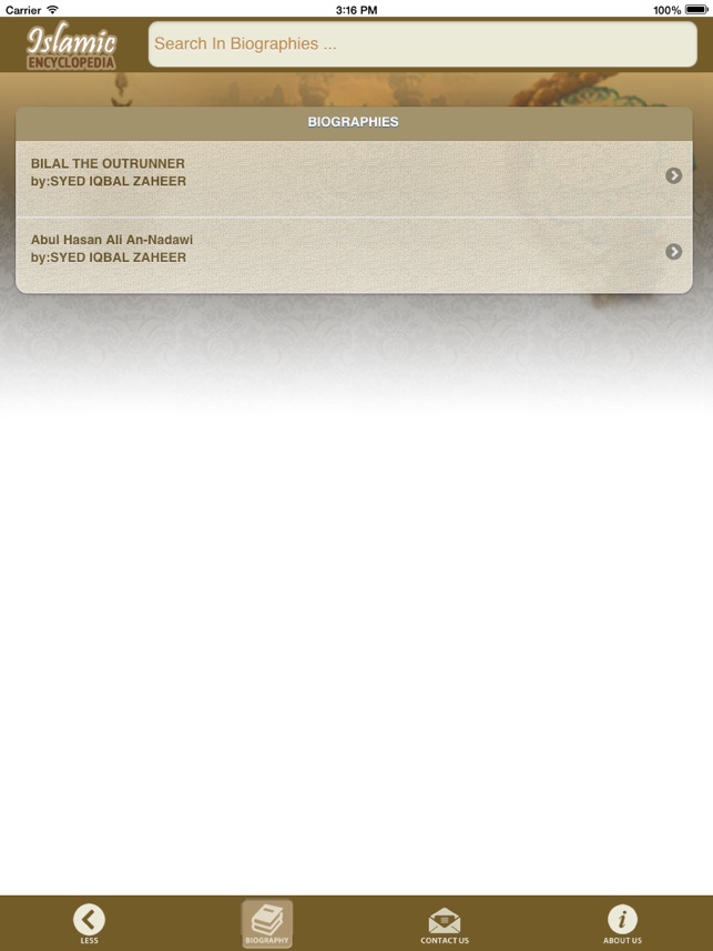 Islamic Encyclopedia for iPad(圖5)-速報App