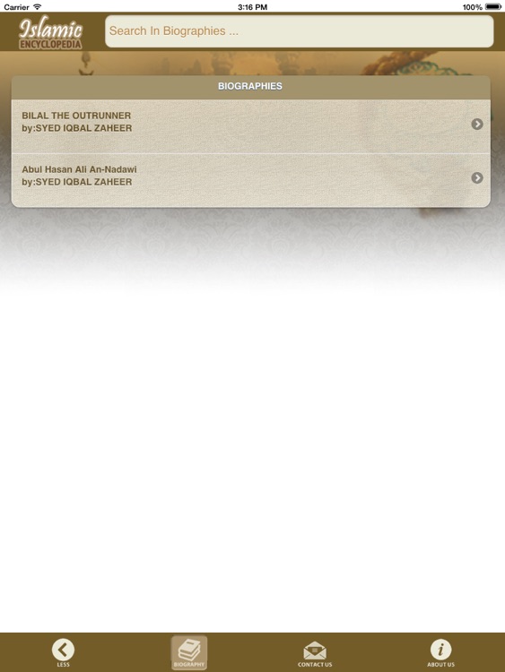 Islamic Encyclopedia for iPad screenshot-4