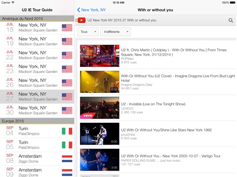 U2 IE Tour Guide iPad screenshot 3