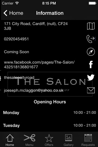 The Salon Cardiff screenshot 3