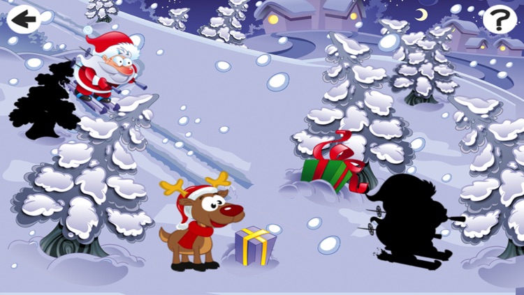 Christmas Puzzle For Small Kids: Tricky Game With Santa-Claus and Snow-Man screenshot-3