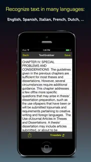 text recognizer pro ™ ocr recognition app for scan character image and convert to editable documents iphone screenshot 2