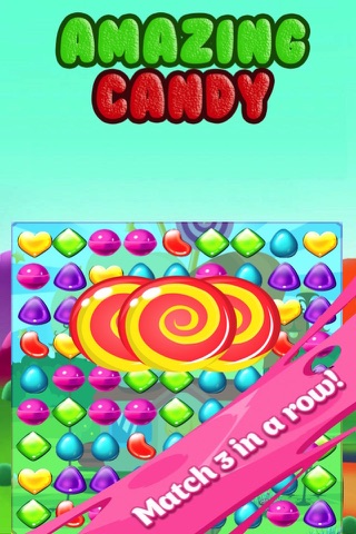 Amazing Candy Blitz -Candy Match 3 Crush Game For Kids and Girls HD screenshot 2