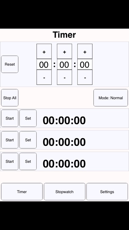 Timer and Stopwatch