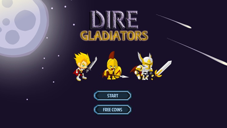 Dire Gladiators – A Knight’s Legend of Elves, Orcs and Monsters