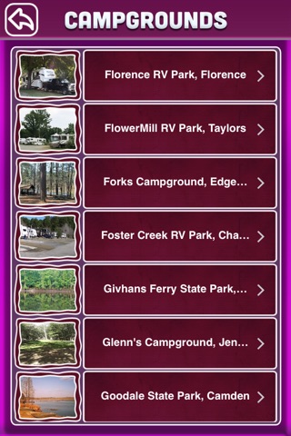 South Carolina Campgrounds Offline Guide screenshot 3