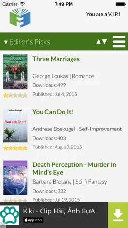 Game screenshot Free eBooks - Enjoy New Authors & Classics Anytime, Anywhere! apk