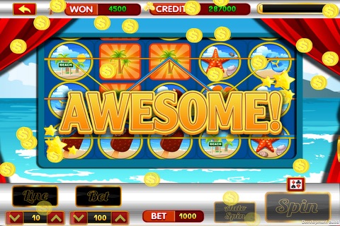 777 Jackpot Slots Party Vacation & Fish of Gold Casino Games Free screenshot 4