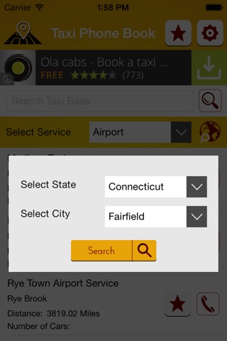 Taxi Phone Book screenshot 4