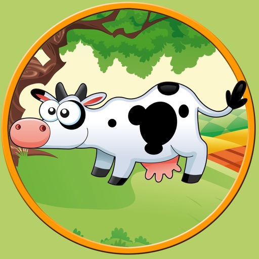 farm animals delightful for kids - no ads