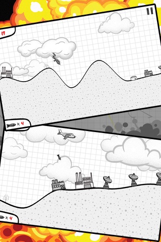 Bomber - The Game Where Paper Plane Drops Bombs On Objects In Notebook screenshot 4