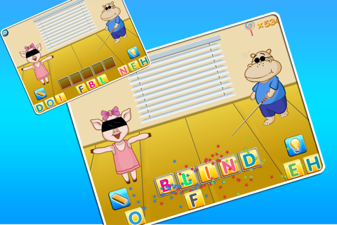 3 Animations 1 Word- Word games for Kids, Teachers & Parents!! screenshot 3