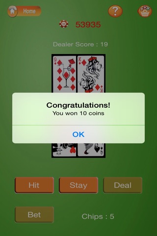 BlackJack Card Game PRO screenshot 3