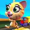 Racing Cat Runner : Clumsy Kitty Running the Race – Run Game for Kids