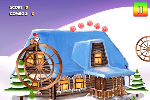 My Crossy Santa Family Guy - Endless Fun Run Arcade Hopper Circle Hop screenshot 2