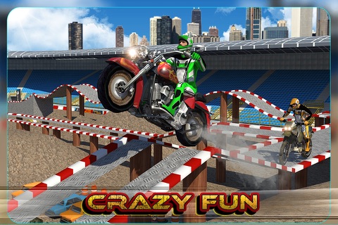 Crazy Biker 3D: Top Free Stunt Game screenshot 4