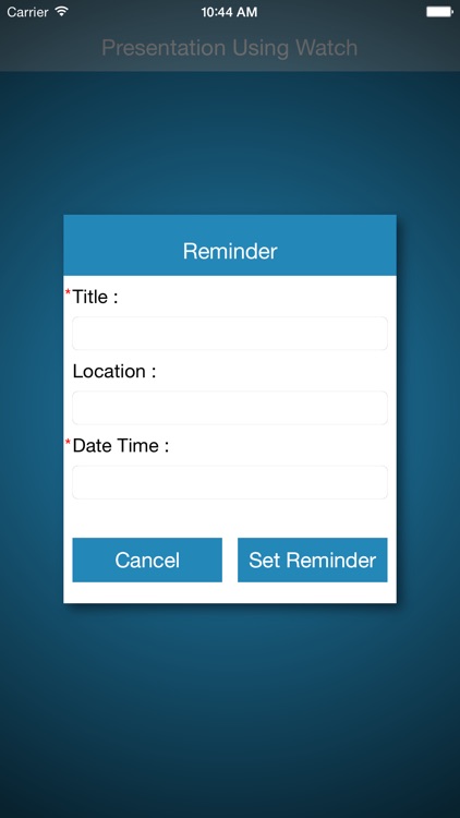 Presentation Using Watch screenshot-4