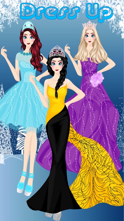 Winter Princess Dress Up And Make Up