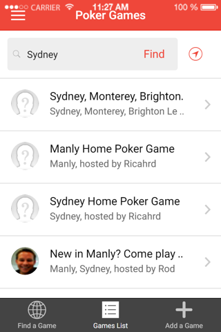 Poker Games Finder screenshot 4