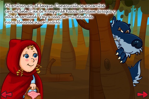 The little red riding hood - PlayTales screenshot 3