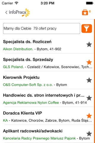 Oferty pracy w infoPraca screenshot 3