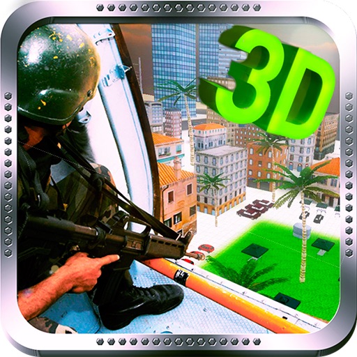Gunship Sniper Mission-Covert Insurgent Strike in a City from a Helicopter icon