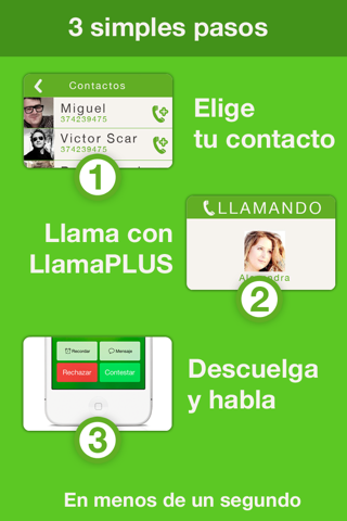 LlamaPLUS , Habla + paga - screenshot 2
