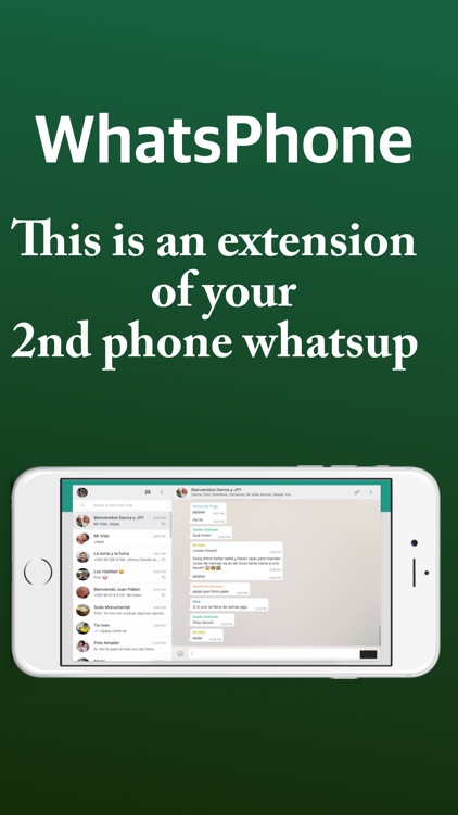 WhatsPhone- Messenger for iPhone & iPad - work for all Devices - instant messaging & social media client