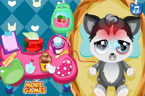 Pet Care Office - Treatment,Clean up,Dress up - Fun Pet Game screenshot 2