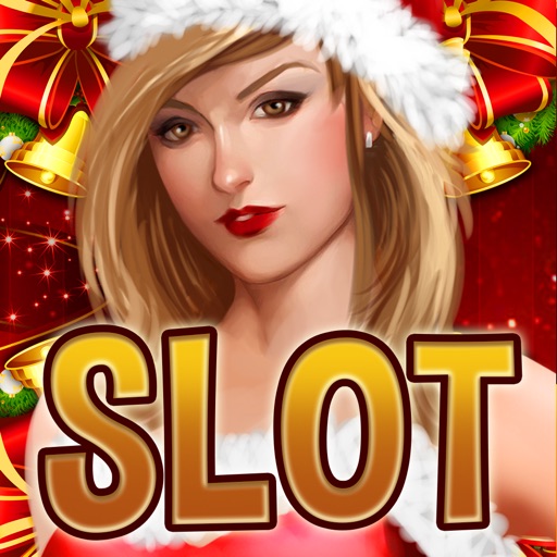 `` Santa Girl Christmas  Slots Pro - Spin Top Free Slot Machines Casino Games